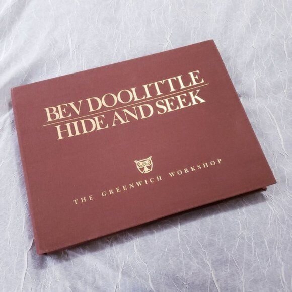 Bev Doolittle Hide and Seek Suite 6 Print Portfolio Book 10,294 Horses Western L - Picture 1 of 13